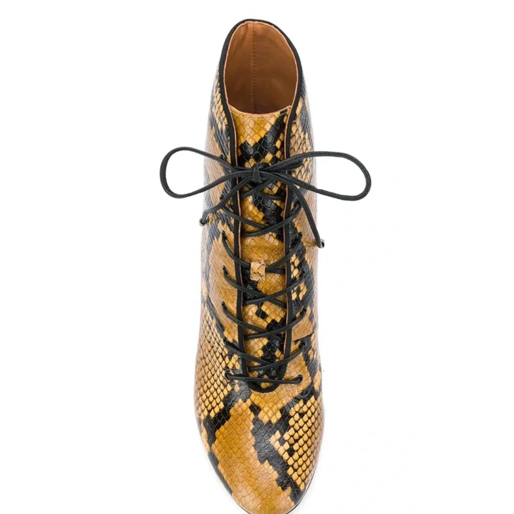 Tory Burch Vienna 70mm Lace-Up Booties
